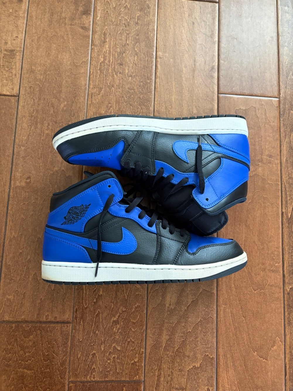 Jordan Royal/Black High-Top Sneakers
